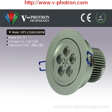5W High Power LED Ceiling Lamp